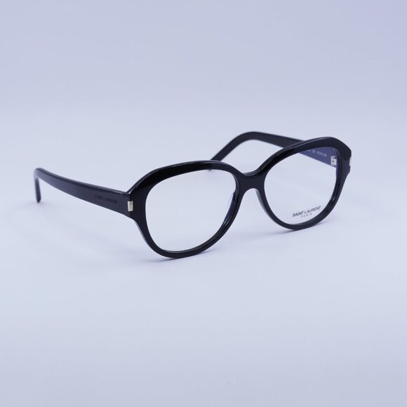 🕶️ New Saint Laurent SL411 001 Eyeglasses - Black Frame 57mm - Picture 10 of 11